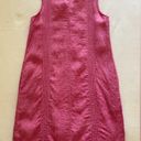 Sigrid Olsen  - 100% Linen Pink Sleeveless Dress With Pockets - Size SMALL Photo 9