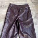 Jason Wu  Women's Faux Leather Croc Culotte Cropped Wide Leg Pants Photo 11