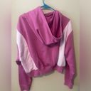 Nike NWT Pink  Oversized Fit Crop Hoodie Photo 4