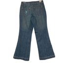 Vintage Blue  Identity Wide Leg Embellished Jeans Photo 2