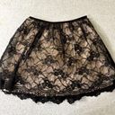 Victoria's Secret Victoria Secret Skirt Womens Size 4 Mini Black Lace Goth Grunge Y2K Whimsigoth Photo 0