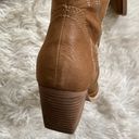 Cute Cowgirl embroidered mid calf boots, size 6 Brown Photo 13