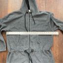 Victoria's Secret VS SPORT gray fleece drawstring hoodie jacket, size M Photo 4