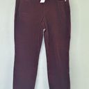 J.Jill  Corduroy Jeans Pants Sz Petite M Straight Leg Brown 5 Pocket New​ Photo 2