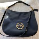 Coach NWT  F31400 Leather Elle Hobo Handbag in Black/Old Brass Carriage Logo $395 Photo 8