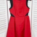 Target Prabal Gurung  Colorblock Fit And Flare Sleeveless Party Mini Dress Red 2 Photo 8