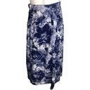 Worthington  Vintage High Waist Floral Pleated Midi Skirt Photo 51