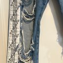 LF Jeans Distressed Ripped With logo On Side Photo 7