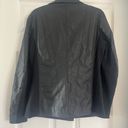 Marc New York Kayseri Faux Leather And Knit Moto Jacket - Size Medium Photo 5