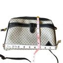 Liz Claiborne Vintage 80s  Gray And Blue Shoulder Bag and Wallet Leather Trim Photo 2