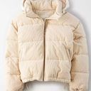 American Eagle Outfitters Puffer Jacket Tan Size XL Photo 0