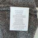 Joie sweater size Small gray cardigan rabbit fur removable Photo 8