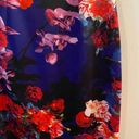 Betsey Johnson  Cap Sleeve Floral Scuba Midi Dress Photo 5