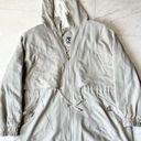 CS Signature Beige Zip Up Hooded Coat Jacket Size 1X Photo 0