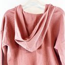 Vuori  Bayview Thermal Waffle Hoodie Pullover Sweatshirt Rosewood Pink XS Photo 10