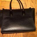 Kate Spade  New York Black Leather Ella Tote Classic Work Bag Photo 6