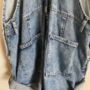 Free People  We The Free Denim Bib Cuffed Cottagecore Shortall/ Overalls Size XS Photo 13