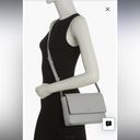 Kate Spade  Grey Leather Crossbody Perry Gray Purse Photo 1