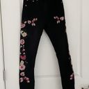 One Teaspoon  Birds of Paradise Dark Wash Embroidered Jeans Scallywags Photo 9