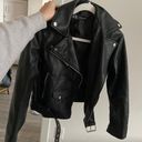 ZARA Leather Jacket Photo 0