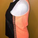 English Rose  Shirt Black Orange Aztec Tank Top New S Photo 6