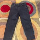 Krass&co Denim . Washed Black Cropped Cuffed Mom Jeans Women’s Size 10 Photo 0