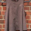 Chloe and katie  Suede Ashy Brown Top small Photo 0