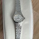 Seiko  Ladies Watch Vintage White Gold Tone Metal Bracelet and Dial Gorgeous Photo 1