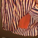 MM Couture Miss Me Faux Wrap Striped Dress Small Photo 2