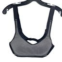 Avia  Womens Sports Bra Padded Comfy Support Active Gray Black Size 38C Photo 10