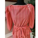 PINK - Victoria's Secret Pink Striped Crew Neck Vintage Casual Dress Photo 2