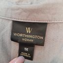 Worthington  Gray Button-Up Photo 5