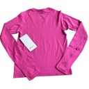 Lululemon  Women’s Size 6 Long Sleeve Swiftly Tech Sonic Pink Race Length New Photo 4