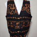 At Last Vintage  studio aztec vest size large Photo 0