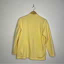 Northern Reflections Vintage Northern Reflection Flower Embroidered Teacher Yellow Sweater Large Photo 1