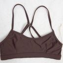 Free People Movement NEW Abysse x  Schaffer sports bra dark brown,L Photo 0