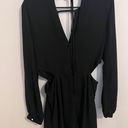 One Clothing Cut Out Black Romper Photo 2