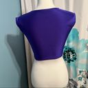 Forever 21 Blue spandex crop Photo 1