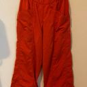 Free People Movement  Off The Record Exaggerated Pockets Wide Leg  Pants Size M Photo 3