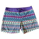 prAna  colorful mosaic print shorts size large Photo 0