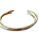 NEW Michelle Campbell Rachel Zoe Gold Tone Talon Faux Jewel Beach Set Bracelet Photo 3