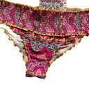 Luli Fama  Summer Fling Pucker Band Bikini Bottom nwt Photo 2