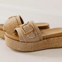 Platform Brown Sandals Size 6 Photo 2