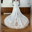 Alfred Angelo Beautiful Vintage 90s  Cathedral Length Wedding Gown! Photo 5