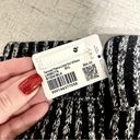 Lululemon  Textured Fleece Lined Knit Mittens Black & White Nwt Photo 4