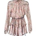 Yumi Kim  Flower Mini Ruffle Dress in Eden Blush Floral Medium NWT Retail $238 Photo 0