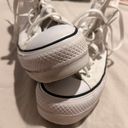 Converse White Hightop Sneakers Photo 5