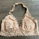 Aerie Halter Bralette with Removable Pads -Tan/Nude Photo 0