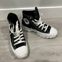 Converse Black Platform sneakers Photo 2