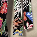 Cynthia Rowley  Tropical Floral‎ Faux Wrap Skirt Jersey Knit Size Large Photo 6